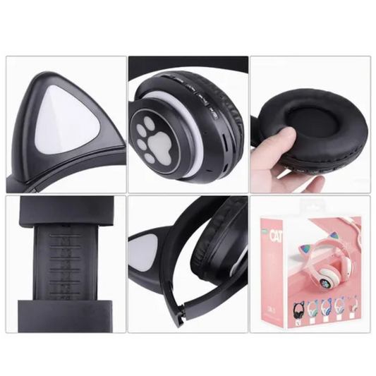 Audífonos Pata de Gato Bluetooth 5.0