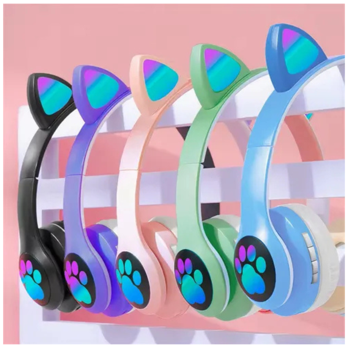 Audífonos Pata de Gato Bluetooth 5.0