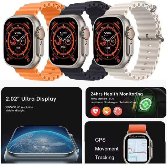 ⌚✨ Kit Smartwatch Combo X8 Ultra Max – Color al azar